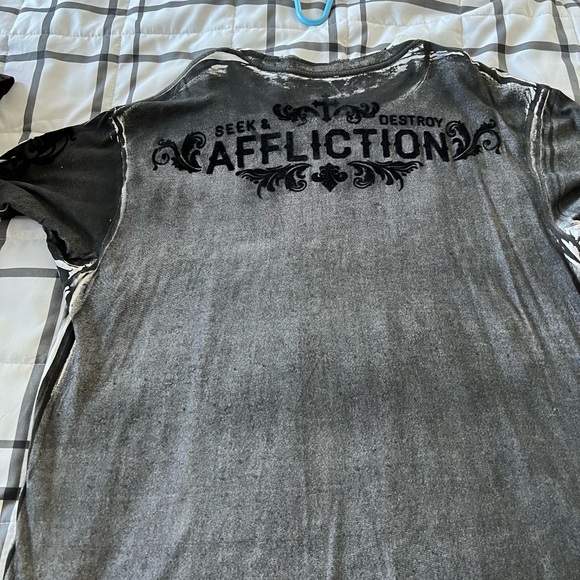 Men’s extra large affliction T-shirt - Picture 3 of 3